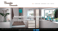 Desktop Screenshot of coccolutoceramiche.com